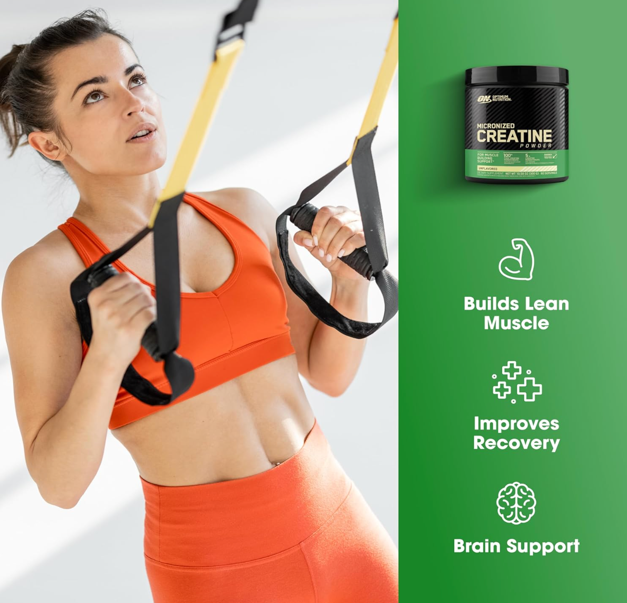 Optimum Nutrition Micronized Creatine - Unflavoured