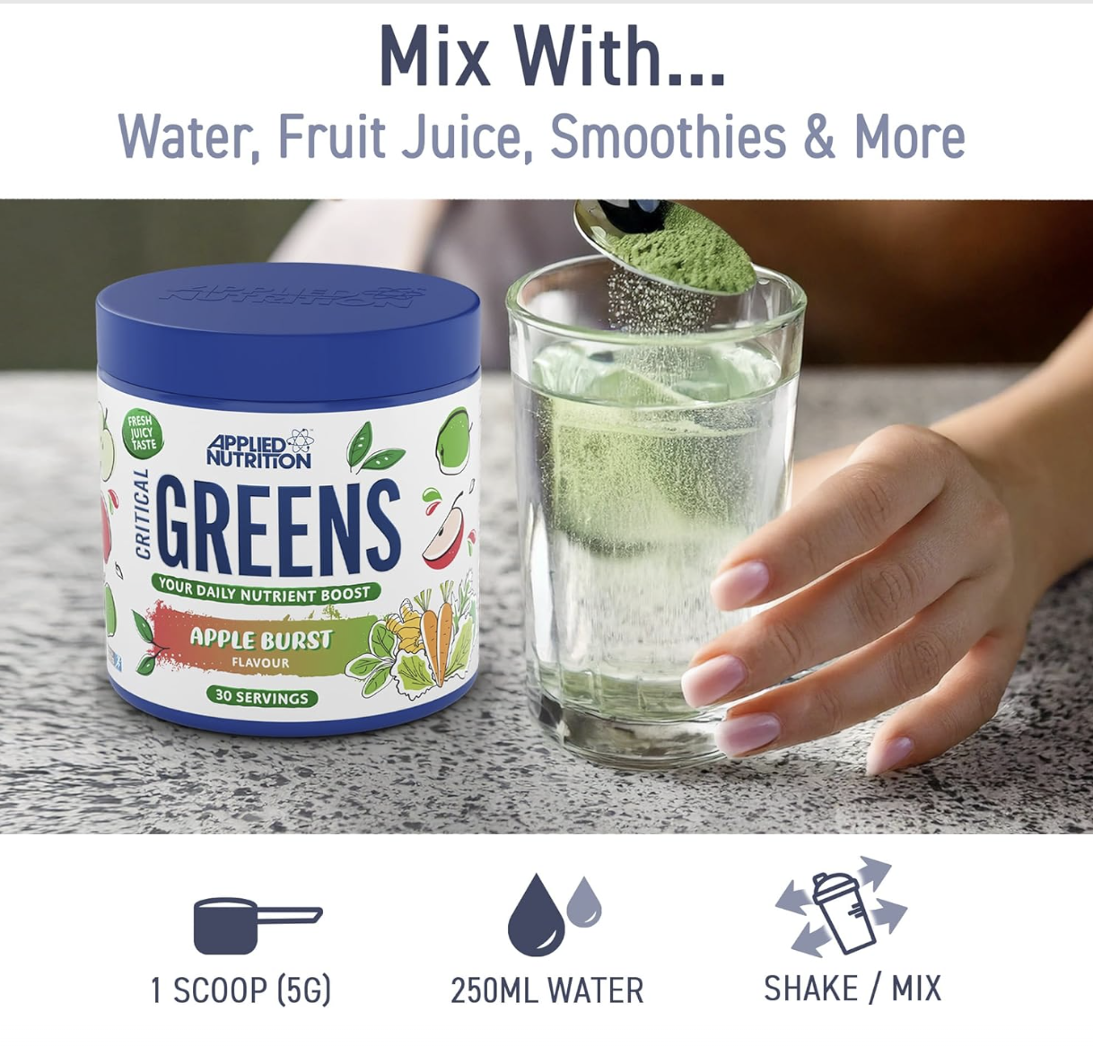 Applied Nutrition Critical Greens 250g