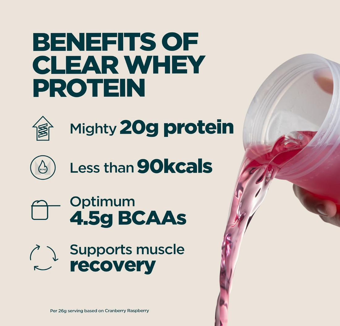 Limited Edition MyProtein Clear Whey 500g Spiderman - Raspberry and Cranberry