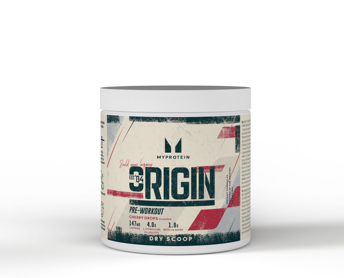 MyProtein Origin Pre-Workout Dry Scoop 288g