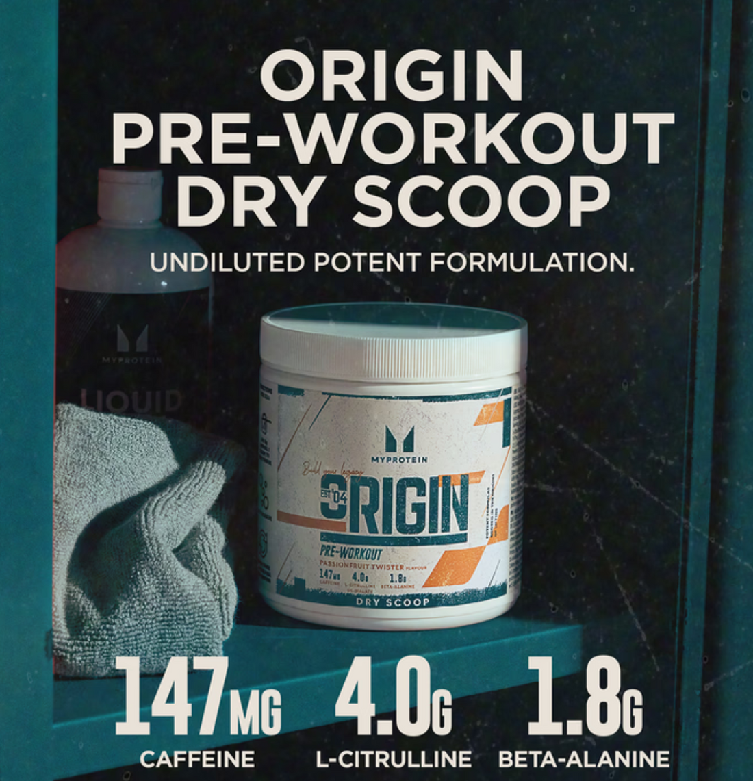 MyProtein Origin Pre-Workout Dry Scoop 288g