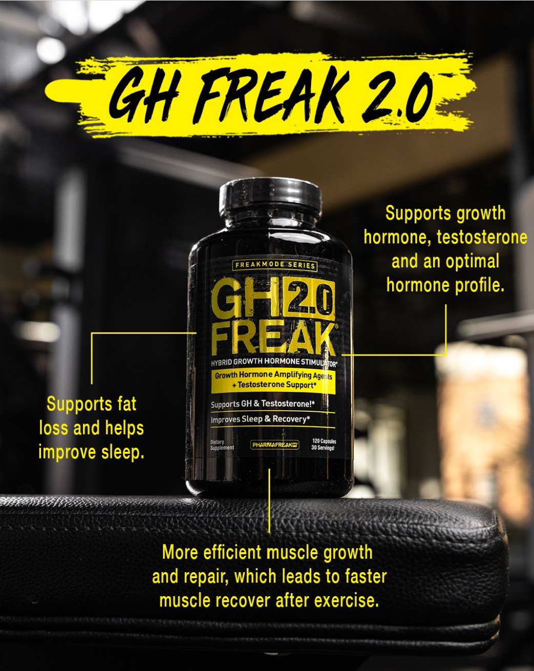 Pharmafreak GH 2.0 Freak -120 capsules