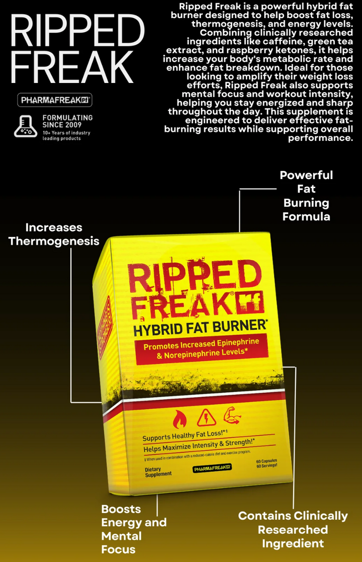 Pharmafreak Ripped Freak Hybrid Fat Burner
