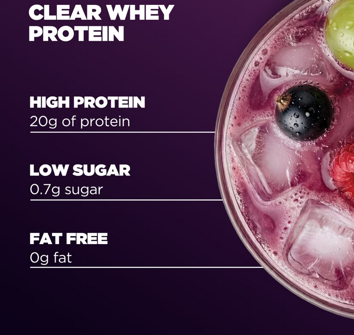 Limited Edition MyProtein Clear Whey 500g - Vimto