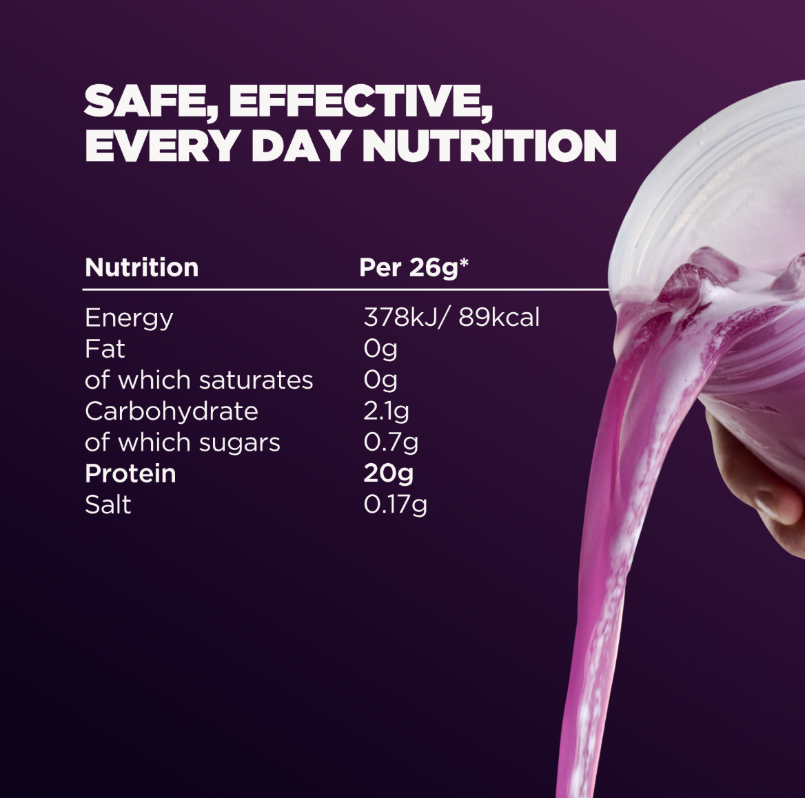 Limited Edition MyProtein Clear Whey 500g - Vimto