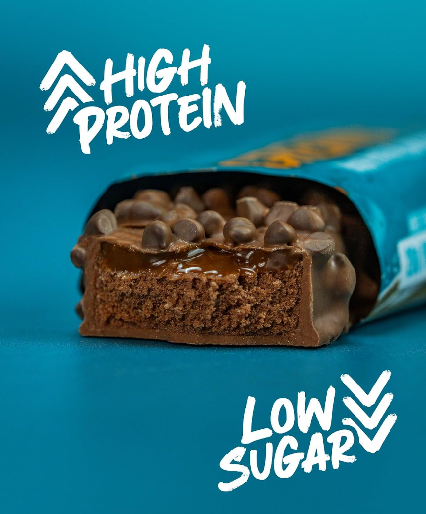 Grenade Protein Bars 12 x 60 g - Chocolate Chip Salted Caramel