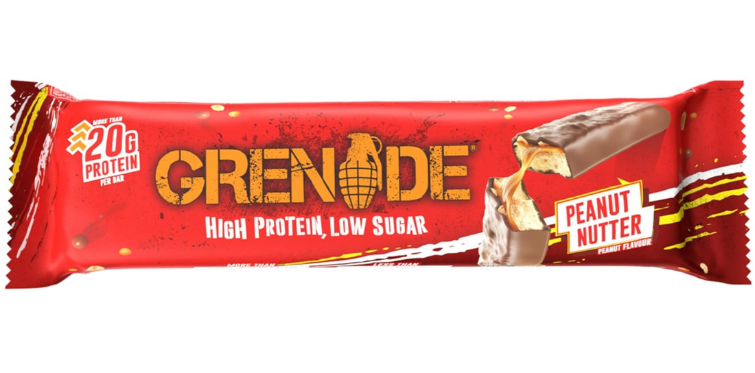 Grenade Protein Bars 12 x 60 g - Peanut Nutter