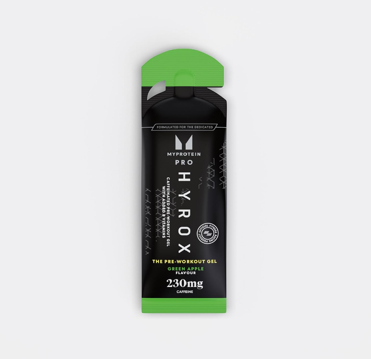 MyProtein x Hyrox Pre-workout gel 12 x 50g - Green Apple