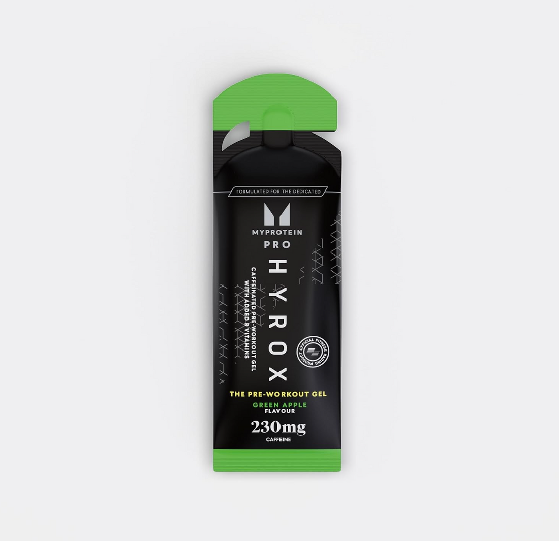 MyProtein x Hyrox Pre-workout gel 12 x 50g - Green Apple